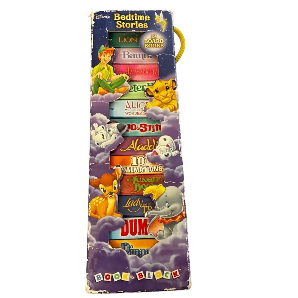 Disney Bedtime Stories Mini Board Book Set (12 Books) - Picture 3 of 4